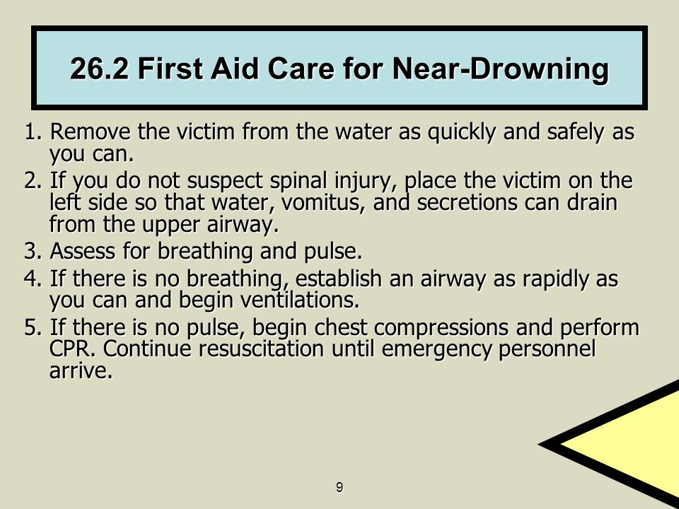 Drowning: It Can Happen in an Instant